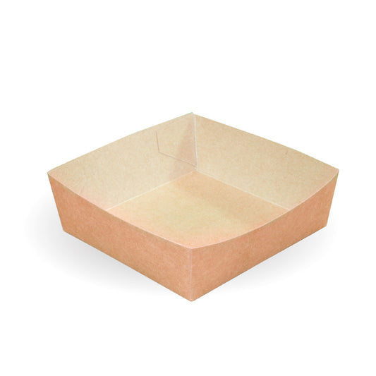 4.5x4.5x1.5’’ Kraft Burger Tray (5,000)