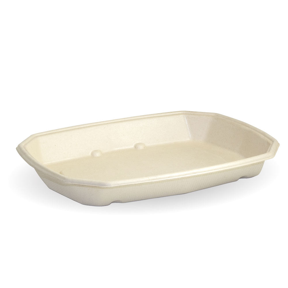 600ml Natural Bagasse Octagonal Base (4,000)