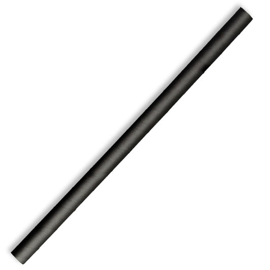 8x197mm Regular Black Straws (25,000)