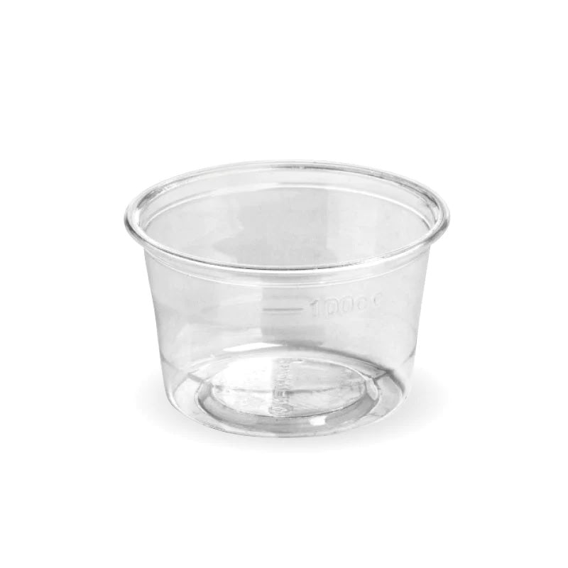 140ml Clear PLA Sauce Cups (10,000)